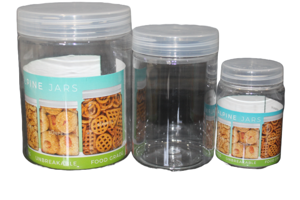 PET Jars and bottles